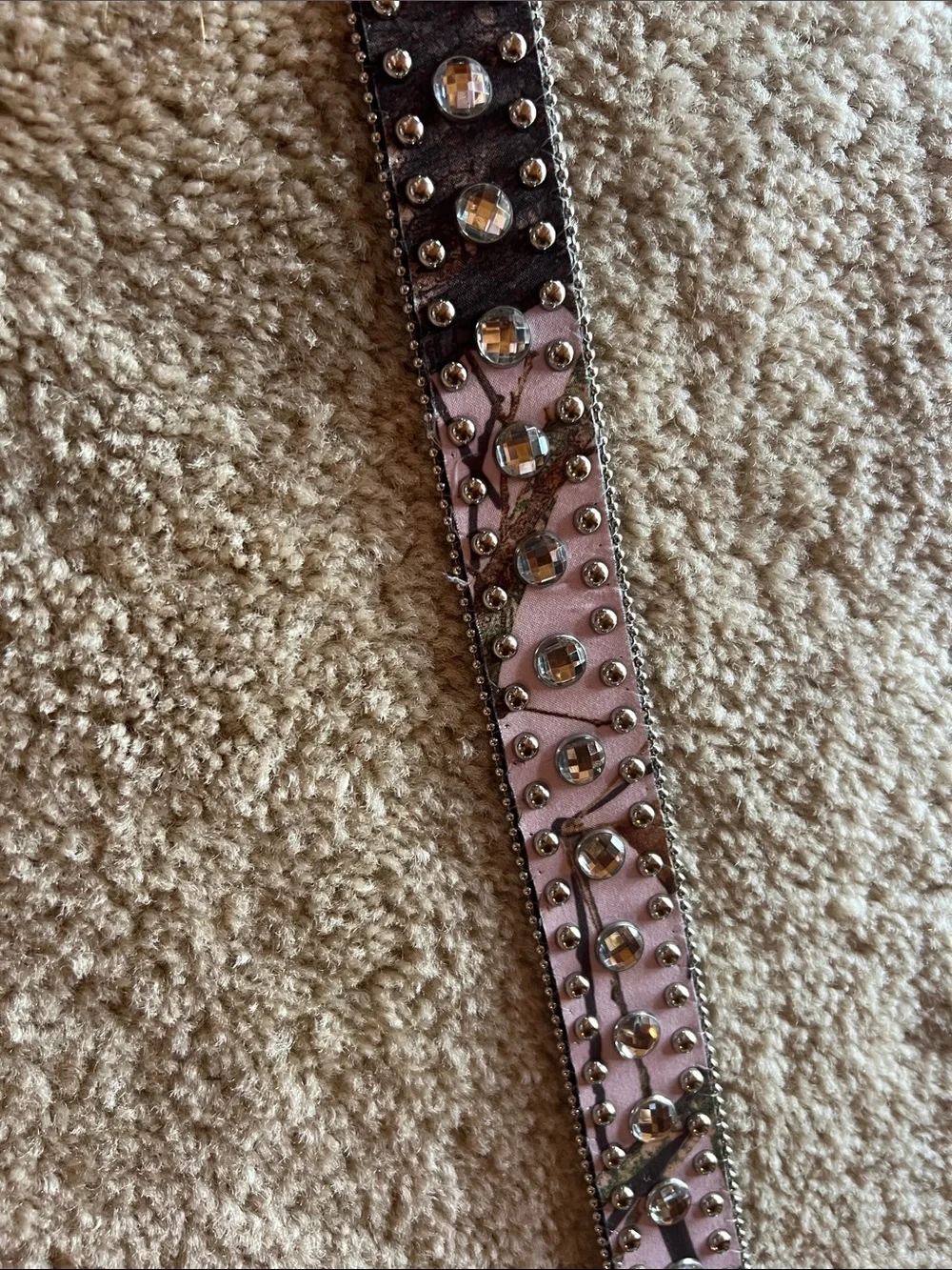 Blazin Roxx Pink Western Belt with Ornate Silver Buckle and Rhinestone Accents.